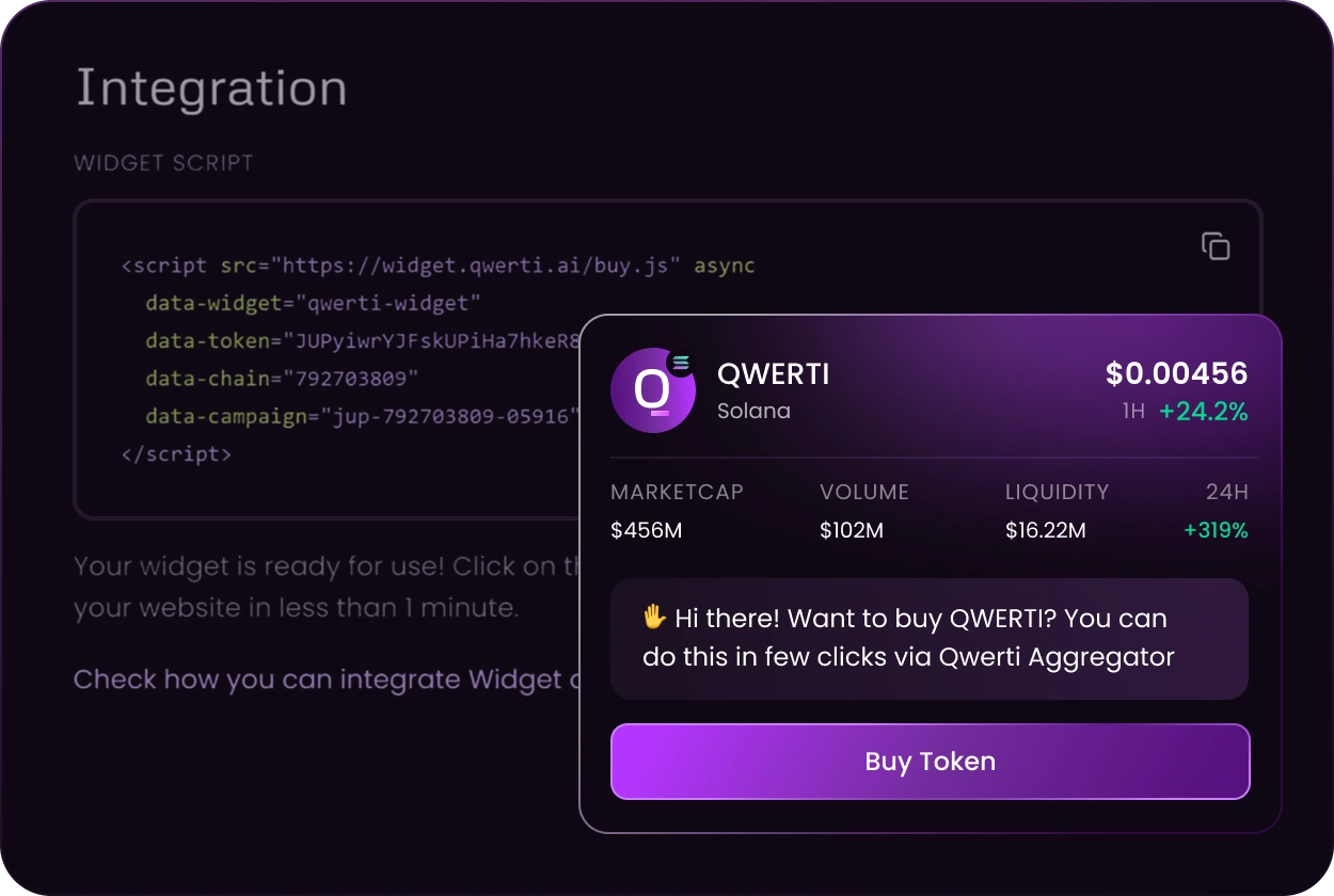 Widget Integration